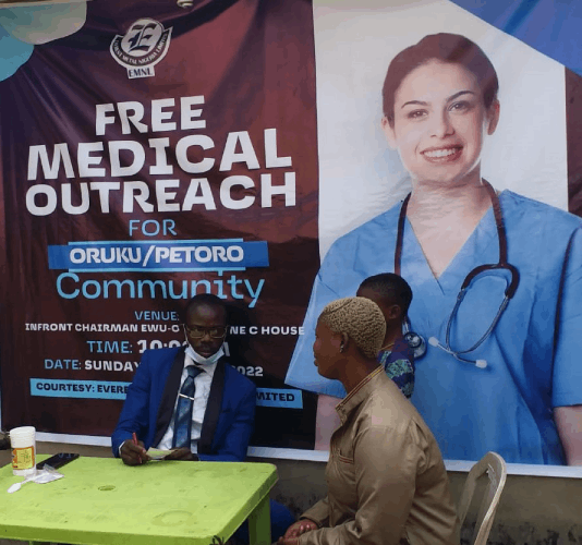 Medical outreach for the community