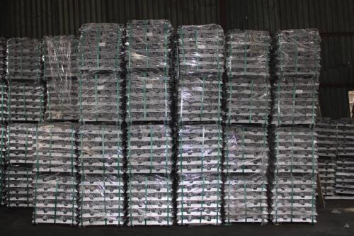 Aluminium Alloy Ingot ready to dispatch